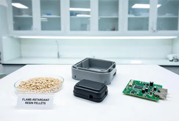 Electronic polymer housing materials